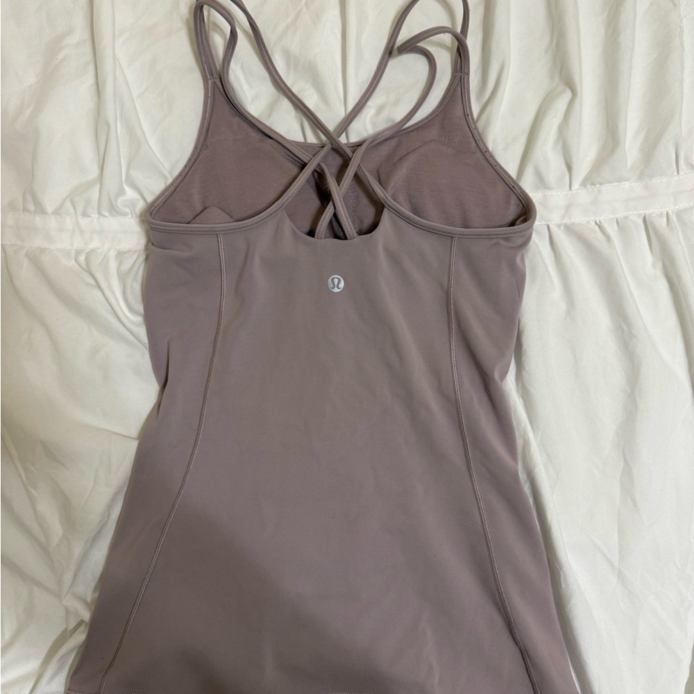 lululemon athletica Women's Taupe Strappy Camisole